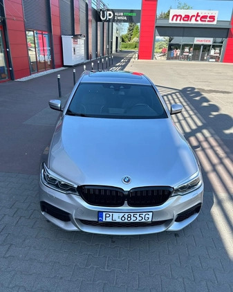 BMW Seria 5 cena 165000 przebieg: 64000, rok produkcji 2019 z Leszno małe 67
